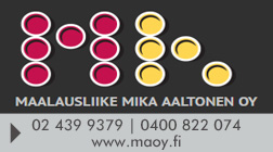 Maalausliike Mika Aaltonen Oy logo